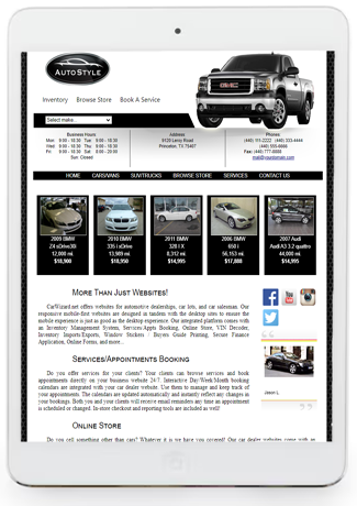 Car Dealer Website | Desktop Design 25