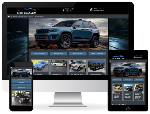 Car Dealer Website | Mobile First | Responsive Design